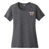Ladies PosiCharge ® Tri Blend Wicking Scoop Neck Raglan Tee Thumbnail